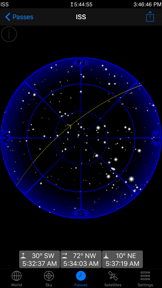 GoISSWatch ISS Tracking screenshot
