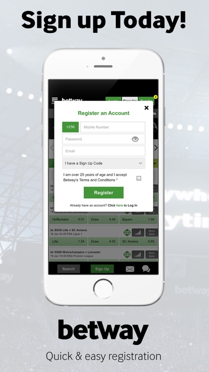 Betway Sport Betting