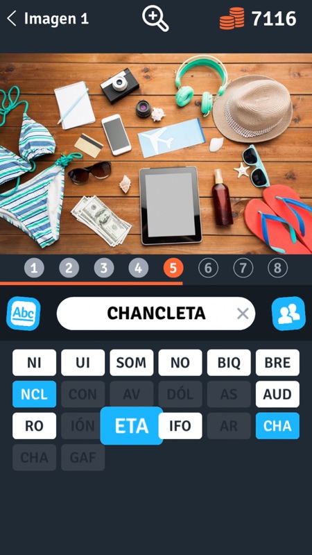 8 Palabras Mixtas en una foto screenshot 8