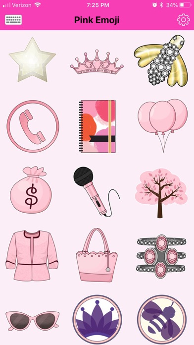 Pink Emoji for Beauty screenshot 3