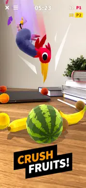 Flippy Friends Fruit Crush AR - Screenshot 2