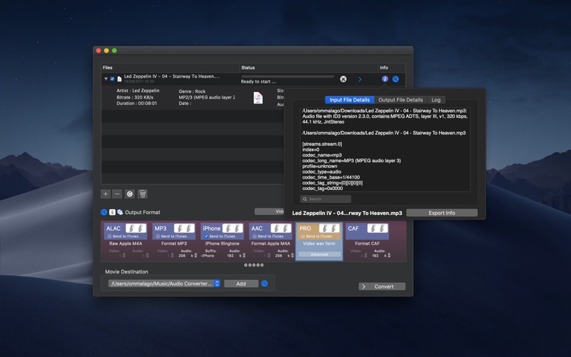 App screenshot