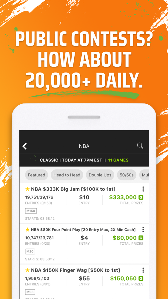Draftkings Sports App