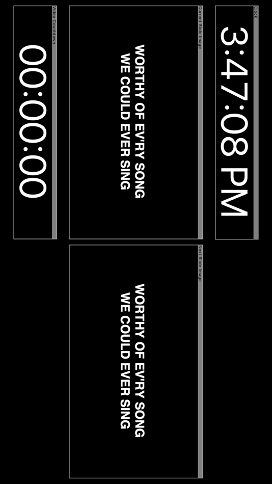 #3. ProPresenter Stage (iOS) Podle: Renewed Vision LLC