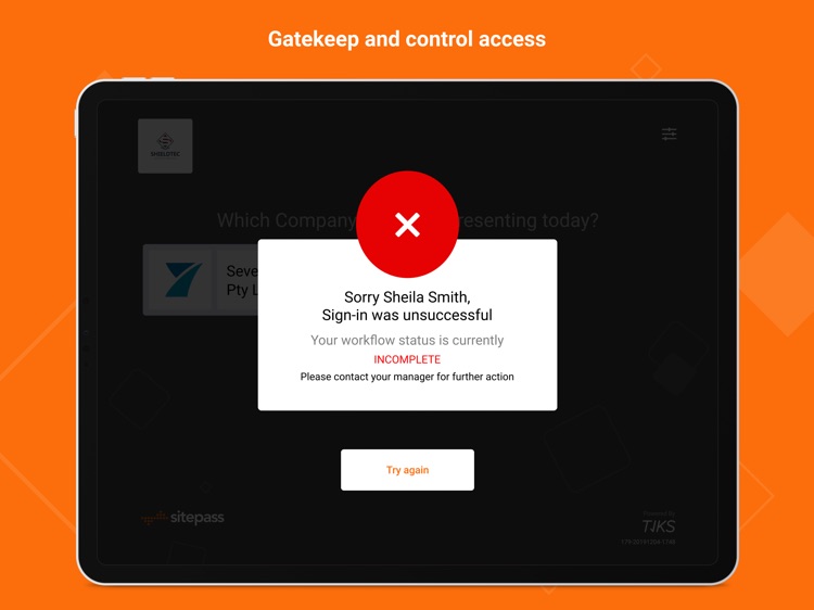 Sitepass Kiosk screenshot-5