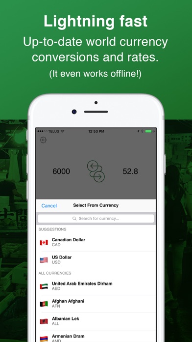 Currency Converter App + Screenshot