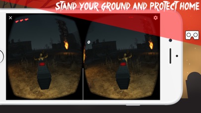 Screenshot #2 pour Hometown Zombies VR for Google Cardboard