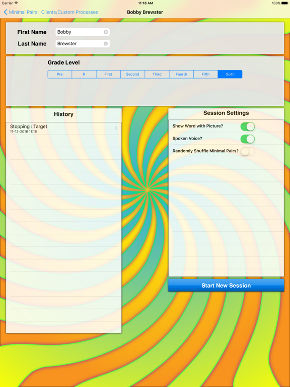 Screenshot #6 pour SLP Minimal Pairs (Full)