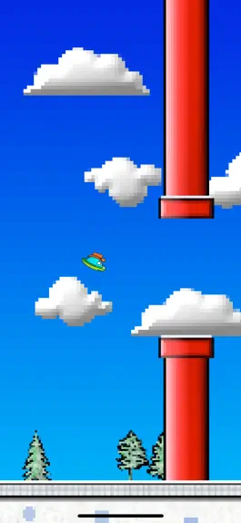 Game screenshot Alien Cowboy: Flappy Christmas hack