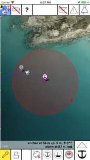 anchor! drag alarm iphone screenshot 1