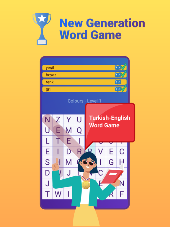 Screenshot #5 pour Prof. Turkish Word Hunt