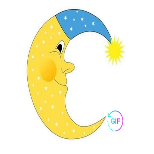 GIF Good Night icon