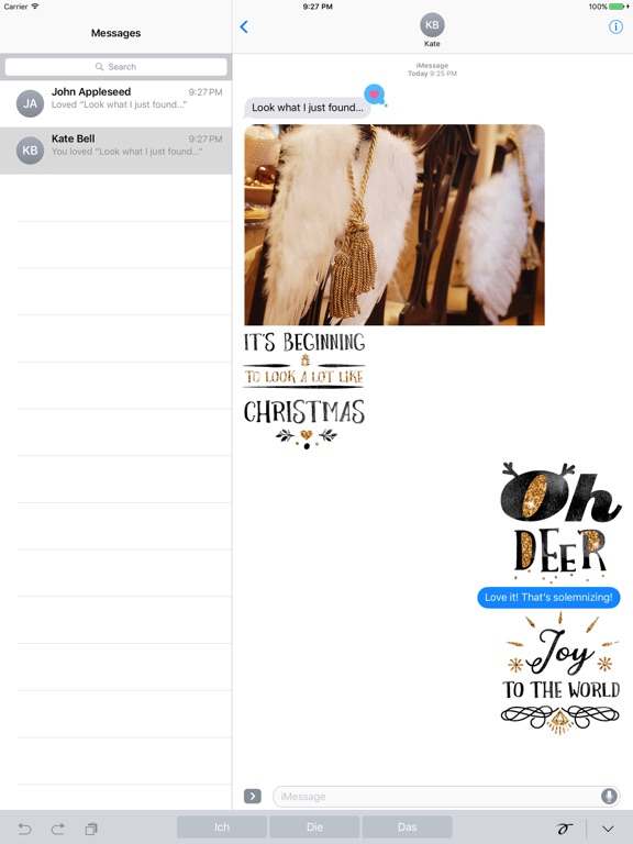 Screenshot #4 pour Merry Christmas Glitter