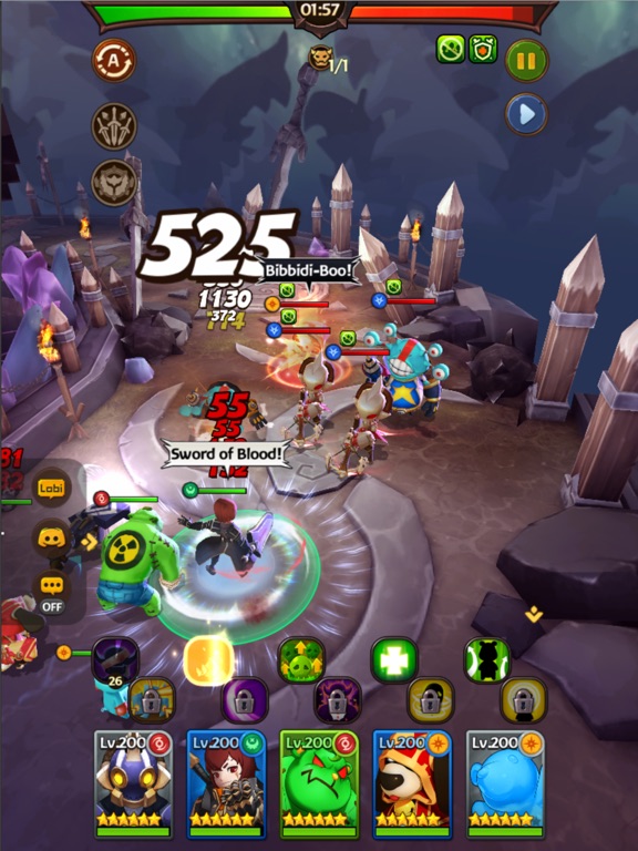 Hello Hero Epic Battle: 3D RPG iPad screenshot 8 - Games app