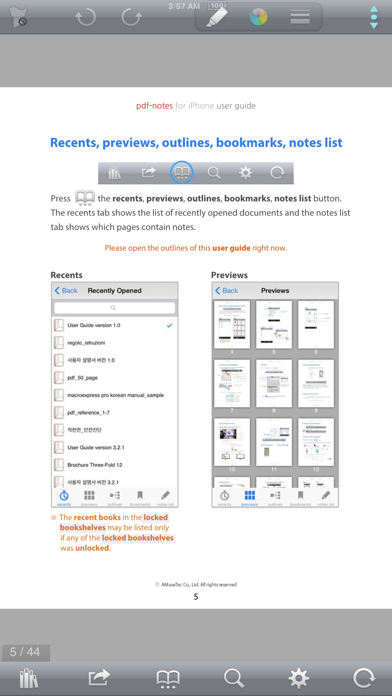 Screenshot #2 pour pdf-notes for iPhone