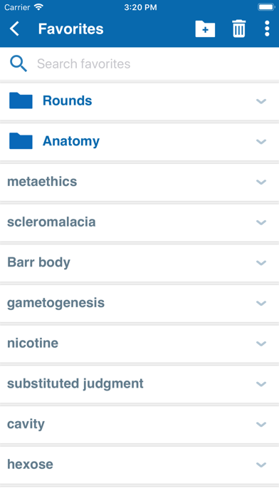 Oxford Concise Medical Dictionary (8 ed.) Screenshot 6