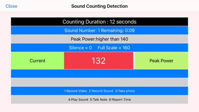 Sound Counting Detection Screenshot