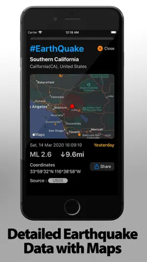 EarthQuake+ screenshot 3