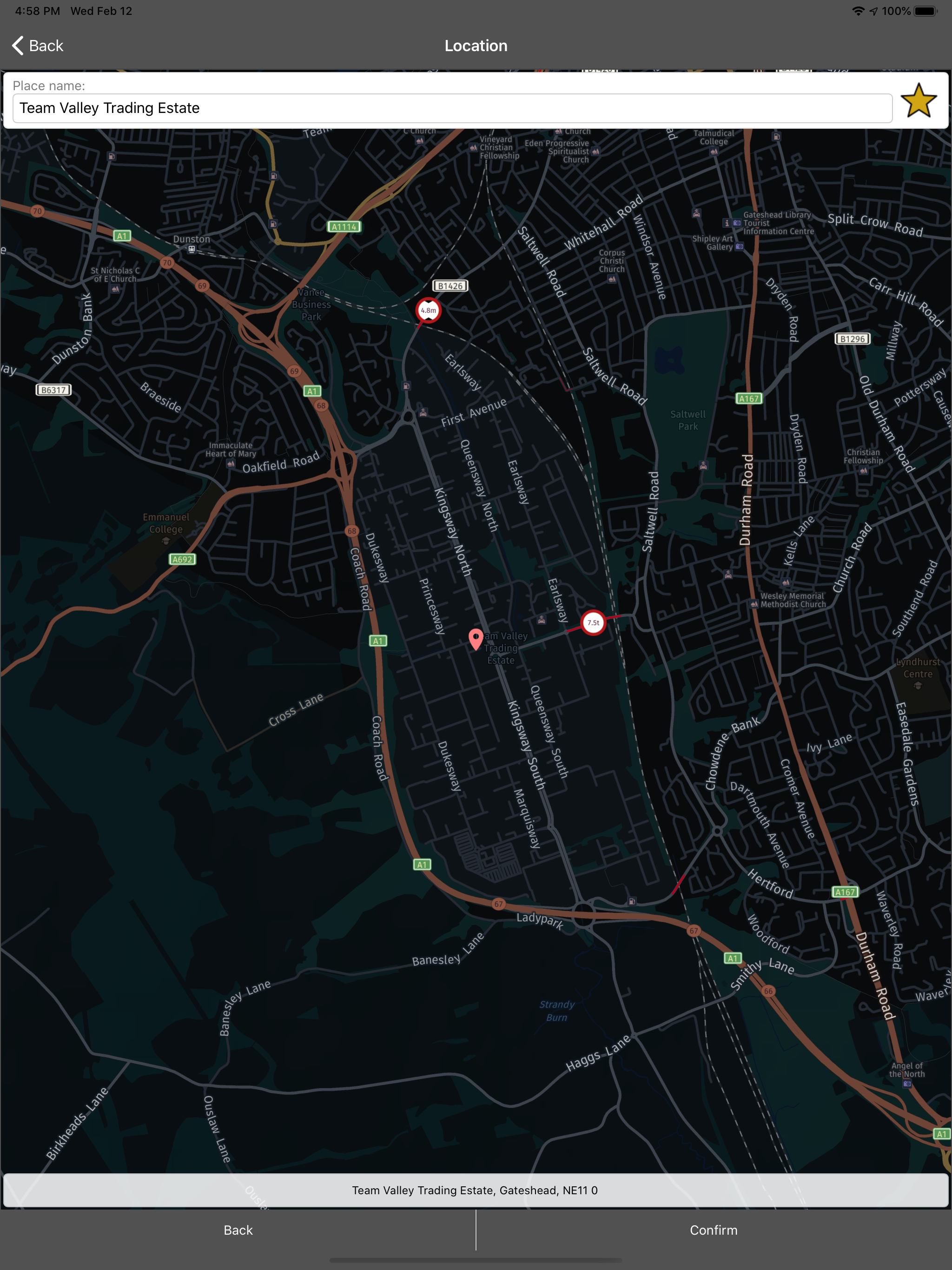 Mandata Navigation