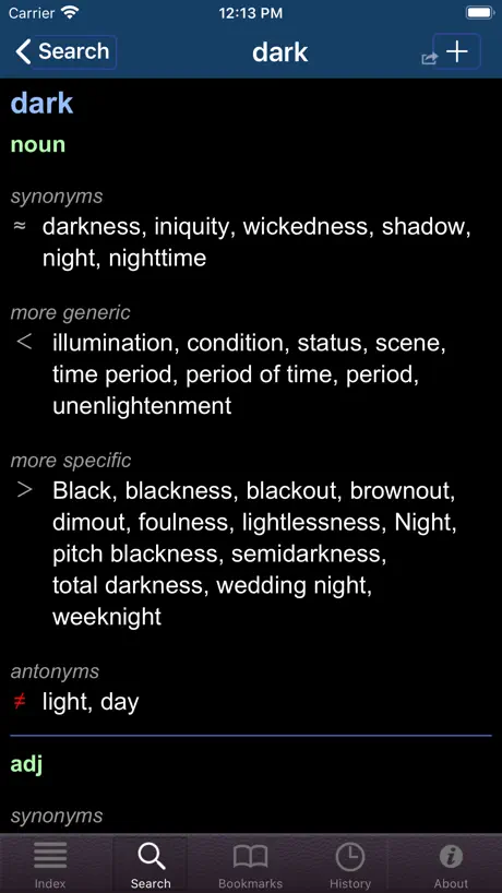 Companion Thesaurus