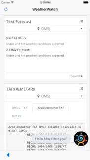 arabiaweather - weatherwatch iphone screenshot 2