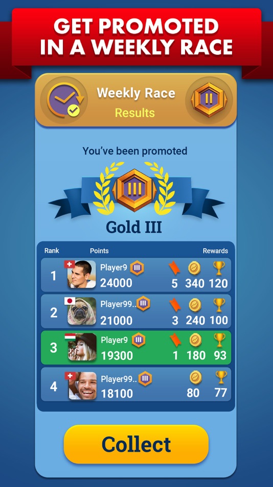 #5. Dominos Party - Best Game (iOS) 由: Huuuge Global Ltd.