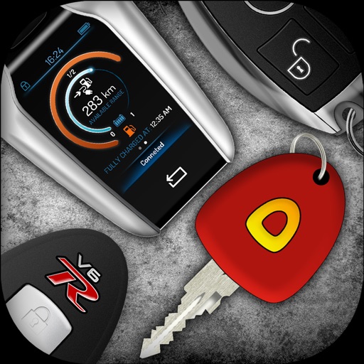 Keys and engine sounds of cars iOS App