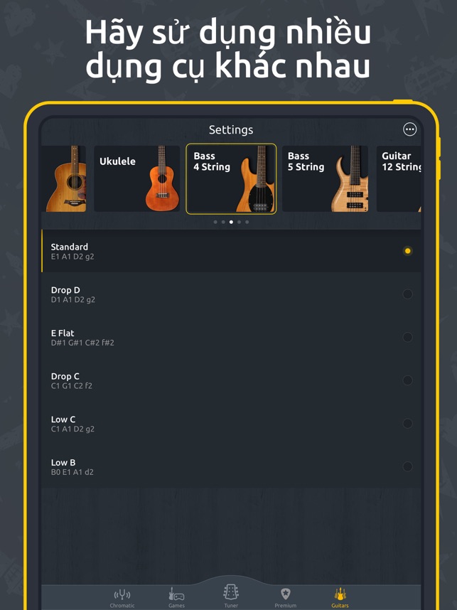 DoubleTune - Tuner cho guitar