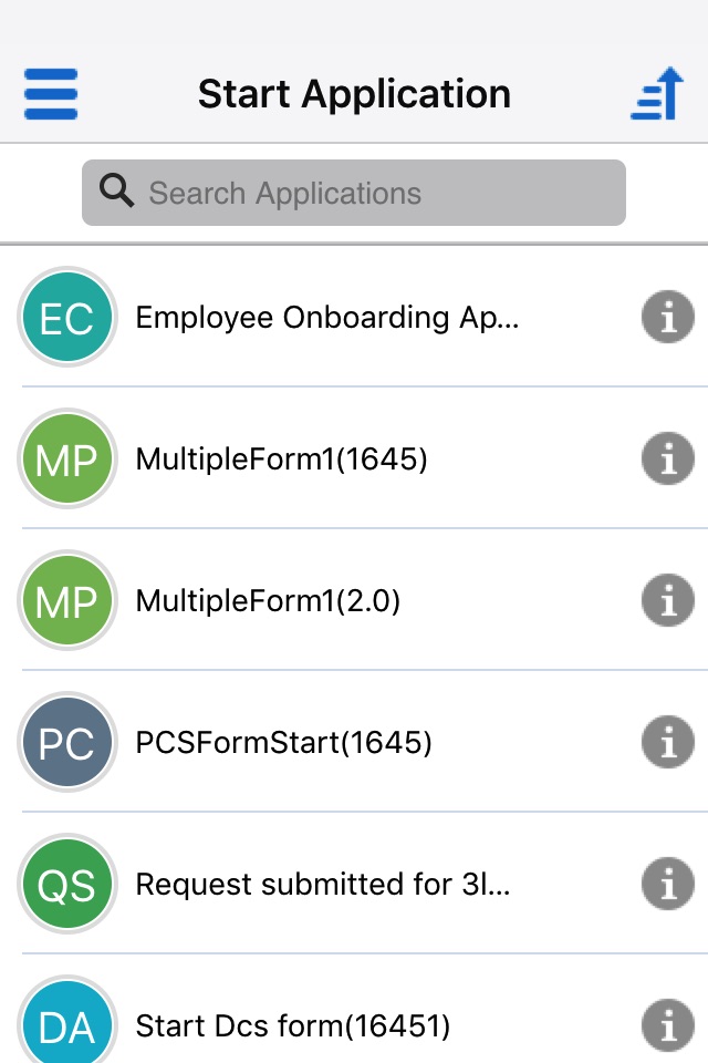 Oracle Process Mobile screenshot 3