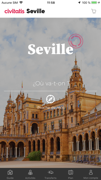 Screenshot #1 pour Guide de Seville Civitatis.com