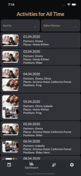 Game screenshot Intimassy-Sex Tracker Logger apk