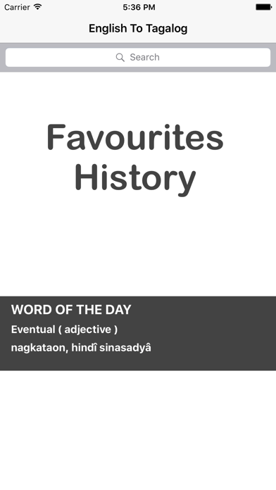 English To Tagalog Dictionaryのおすすめ画像1