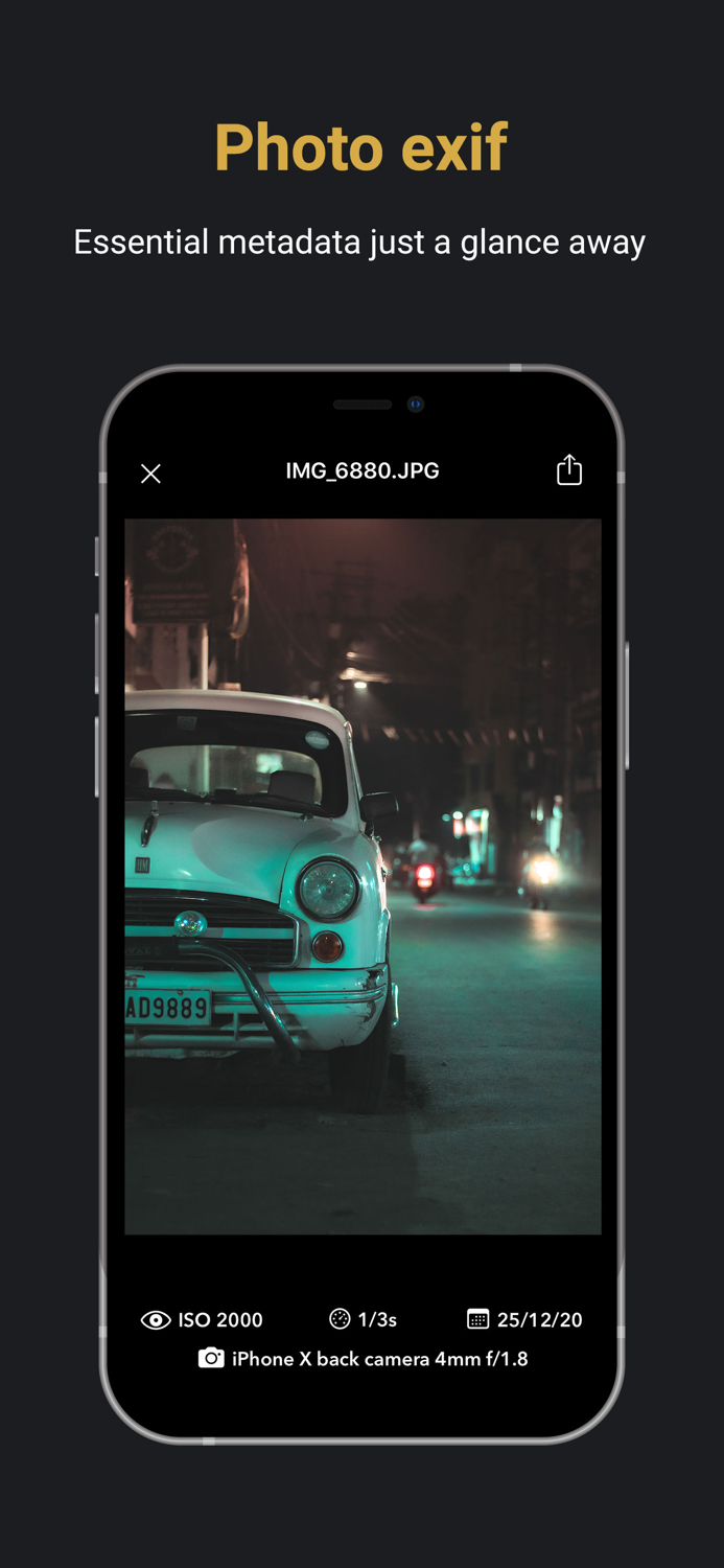 BlackSight Night mode camera
