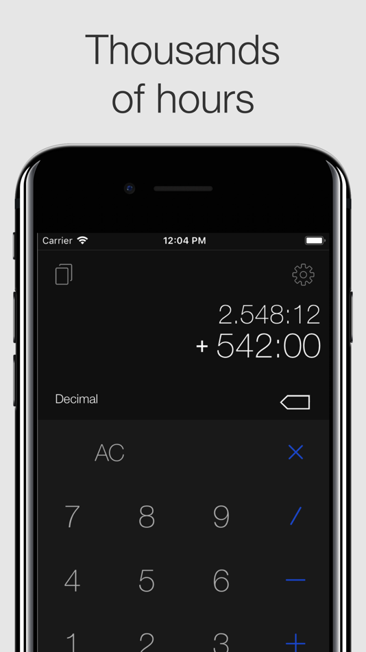 #5. Time Calculator Premium (iOS) By: Adrien Brecheteau