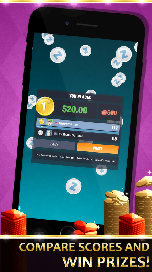 #4. Cribbage Solitaire (iOS) 来自: North Sky Games