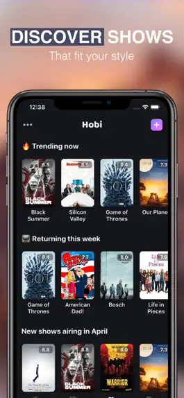 Game screenshot Hobi Time - TV Shows Tracker apk