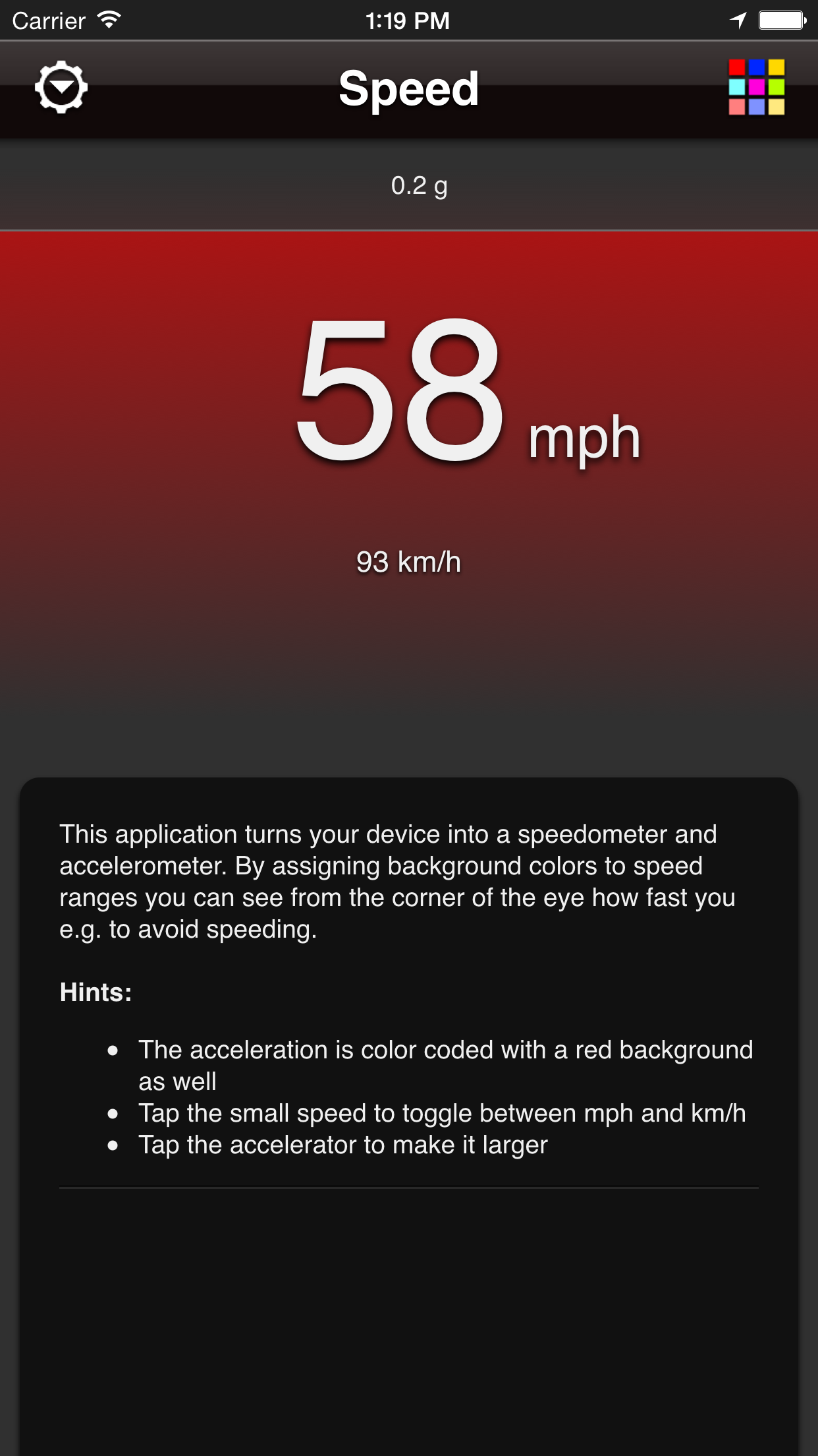 Speed App