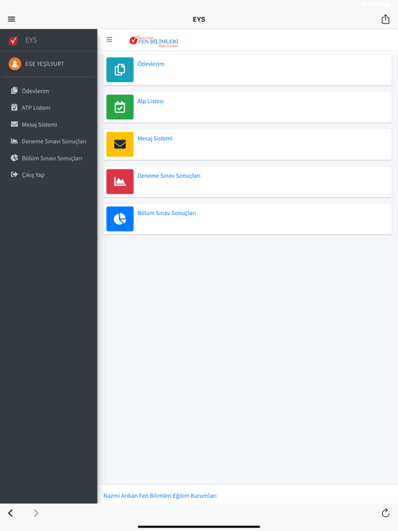 Screenshot #5 pour EYS FEN BILIMLERI