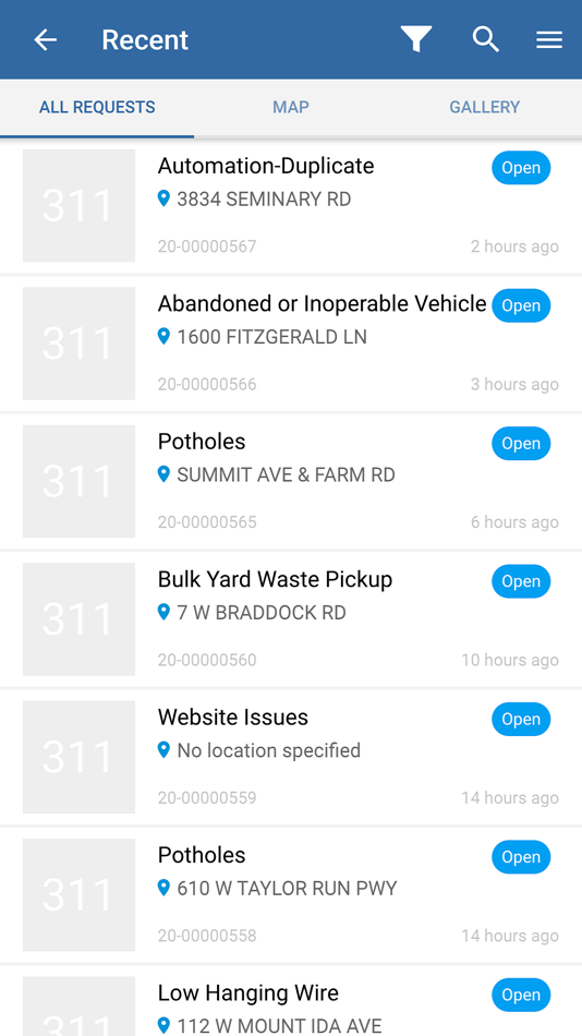 #5. Alex311 (iOS) 由: City of Alexandria, Va
