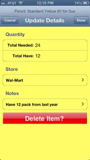 school supply list iphone screenshot 3