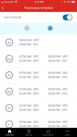 Rogers Smart Home Monitoring screenshot 4