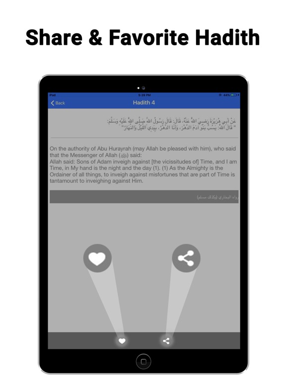 Screenshot #5 pour Hadith Qudsi with translation