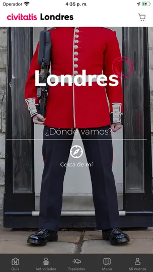 Captura de pantalla de Guía De Londres Civitatis.com en iPhone 1