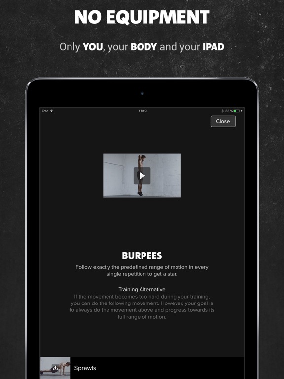 freeletics ipad