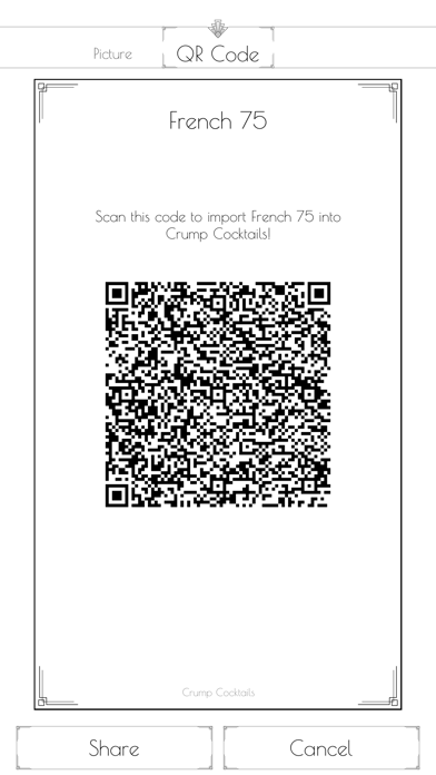 Crump Cocktails Screenshot