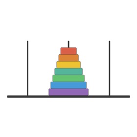 螢幕擷取畫面 (2) Flat Tower Of Hanoi