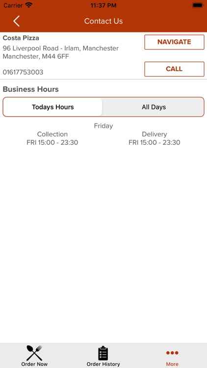 Costa Pizza-Manchester screenshot-3