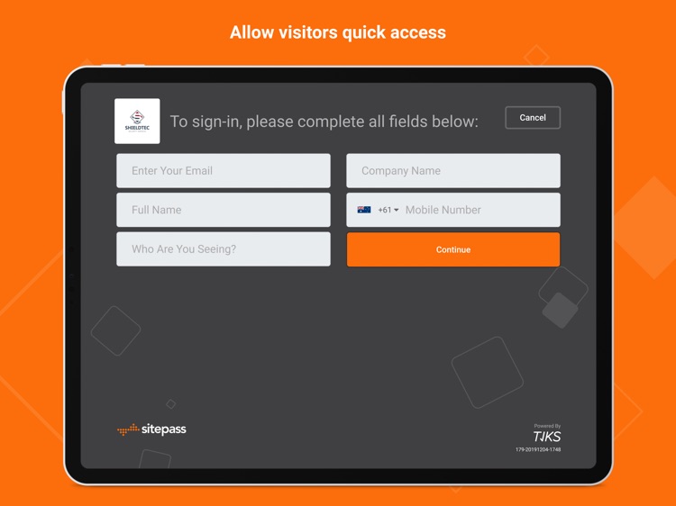 Sitepass Kiosk screenshot-3