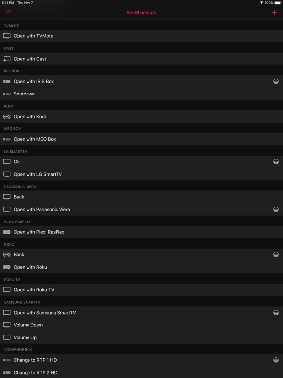 TVMote iPad screenshot 5 - Utilities app
