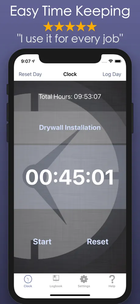 Timesheet Work & Hours Tracker